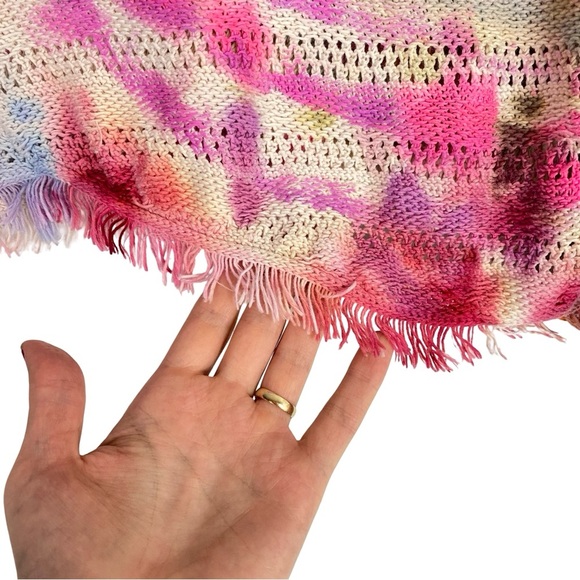 Inhabit Tie Dye Sweater Womens Size Small Pullover Shirt Upcycled Hand Dyed - Picture 4 of 9